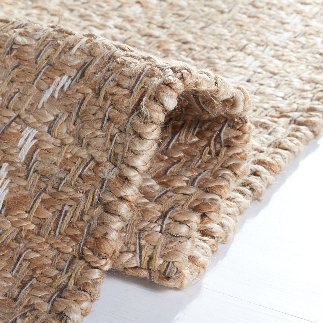 SAFAVIEH Cape Cod CAP846F Handwoven Grey / Natural Rug Image 6