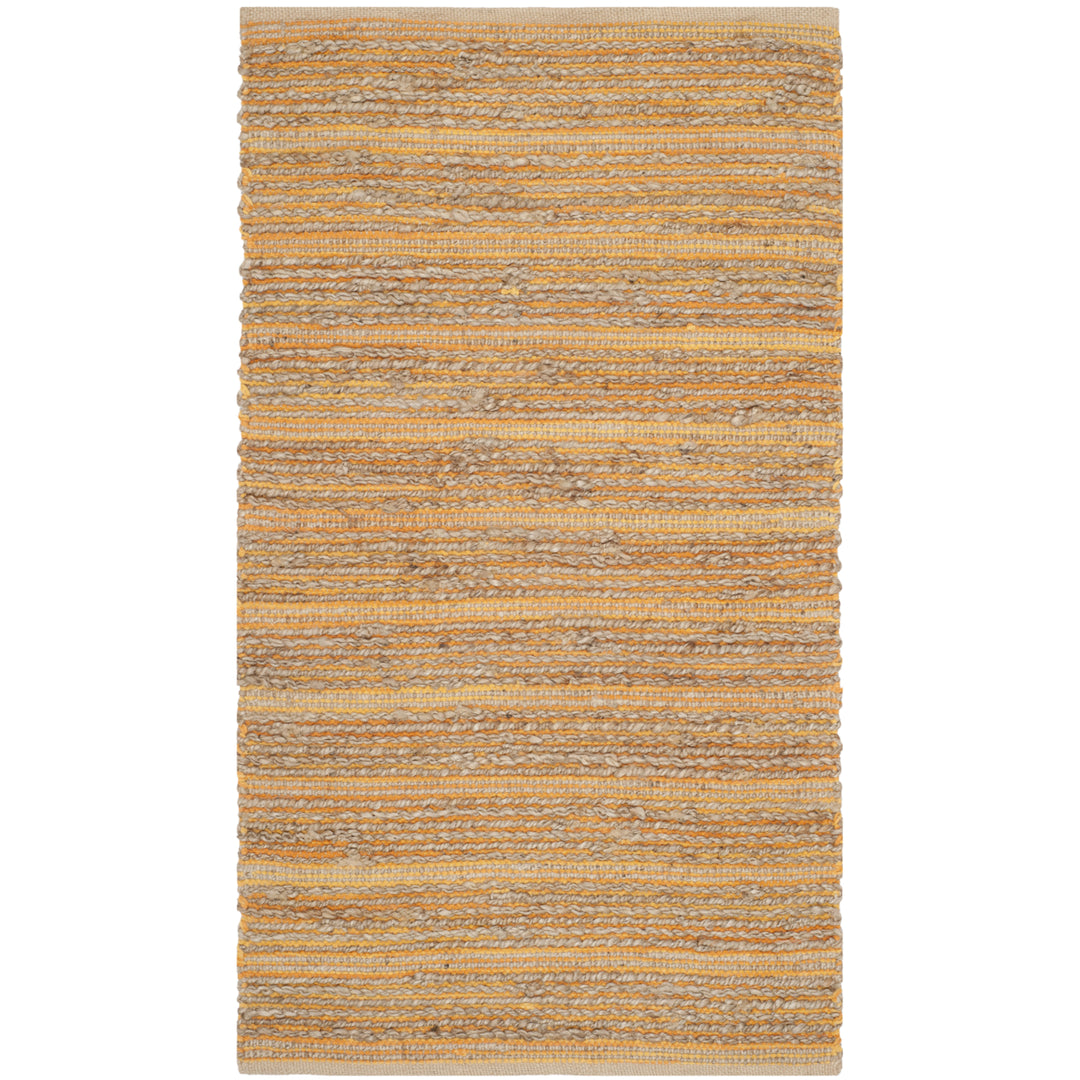 SAFAVIEH Cape Cod Collection CAP851A Handwoven Orange Rug Image 6