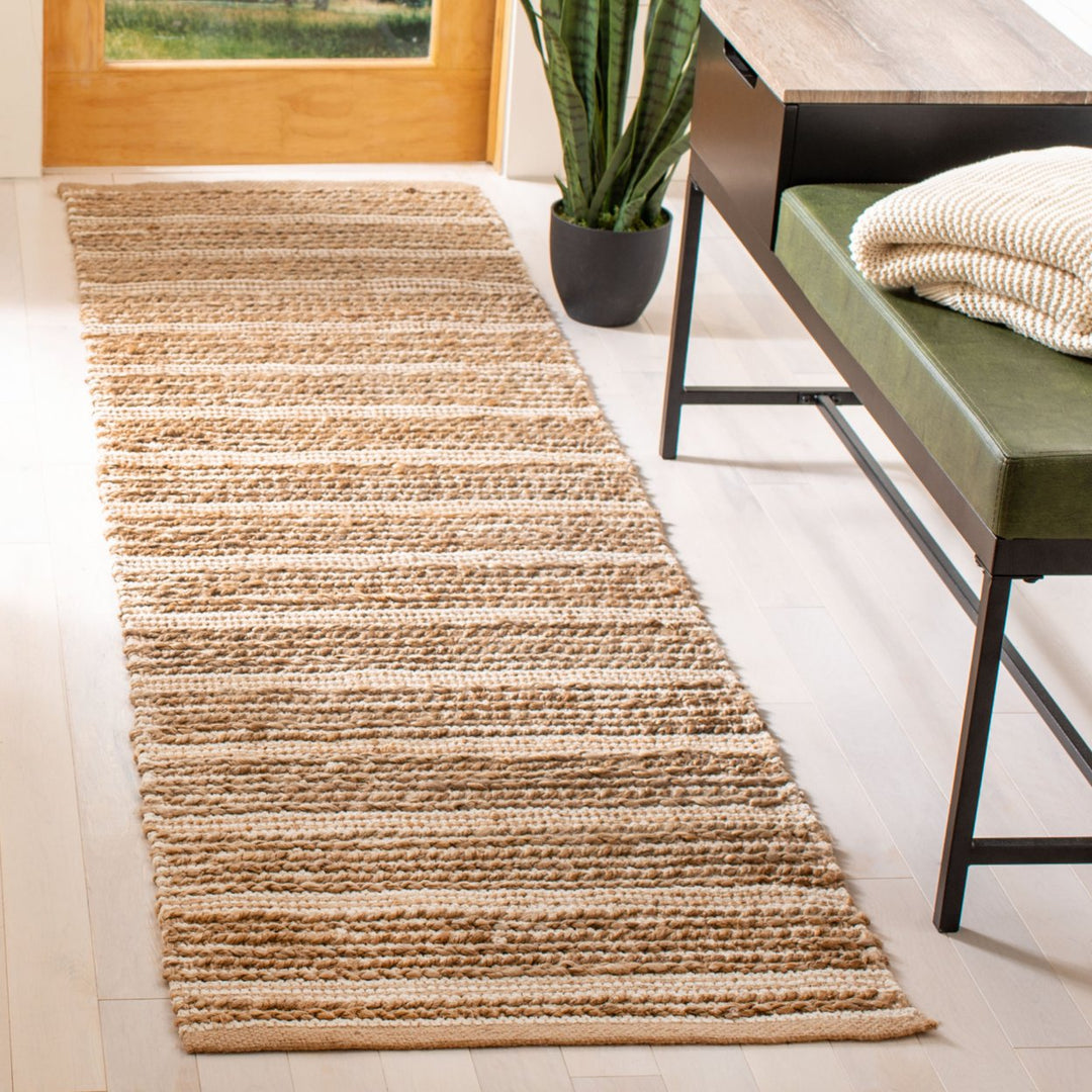 SAFAVIEH Cape Cod CAP851G Handwoven Natural / Ivory Rug Image 2