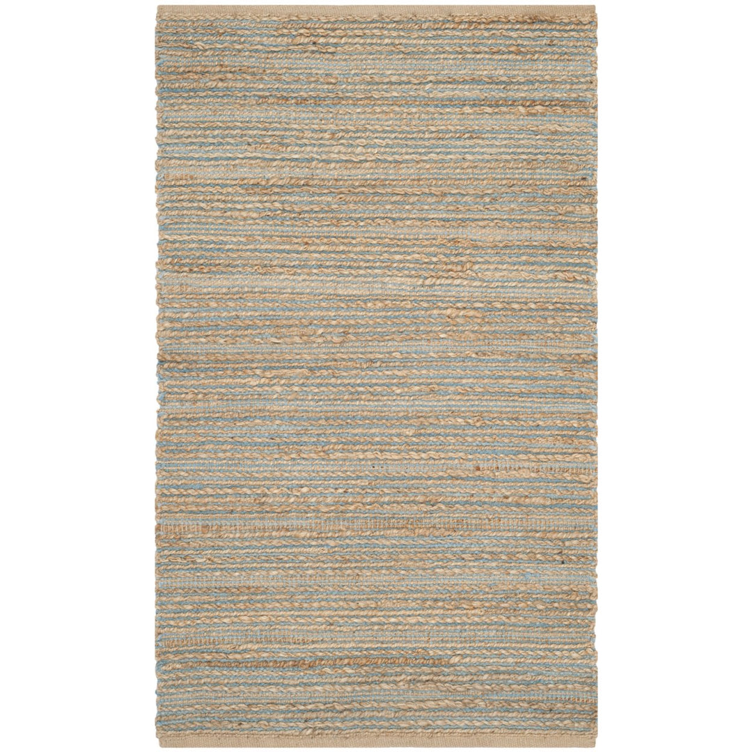 SAFAVIEH Cape Cod Collection CAP851B Handwoven Blue Rug Image 1