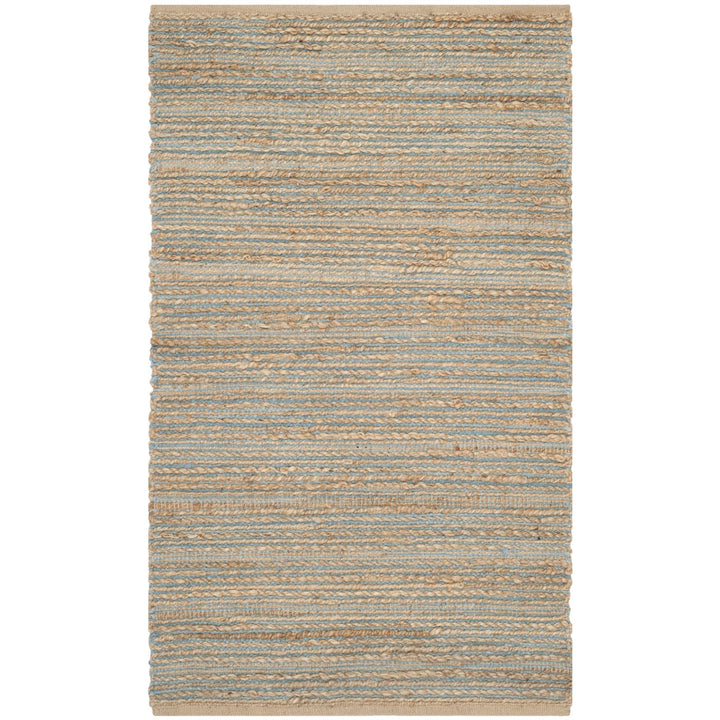 SAFAVIEH Cape Cod Collection CAP851B Handwoven Blue Rug Image 1