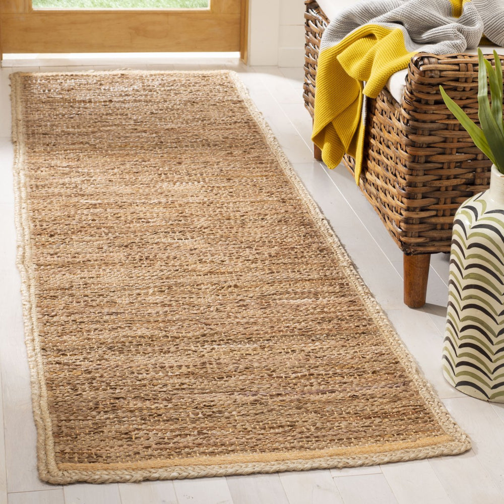 SAFAVIEH Cape Cod CAP901B Handwoven Camel / Natural Rug Image 2