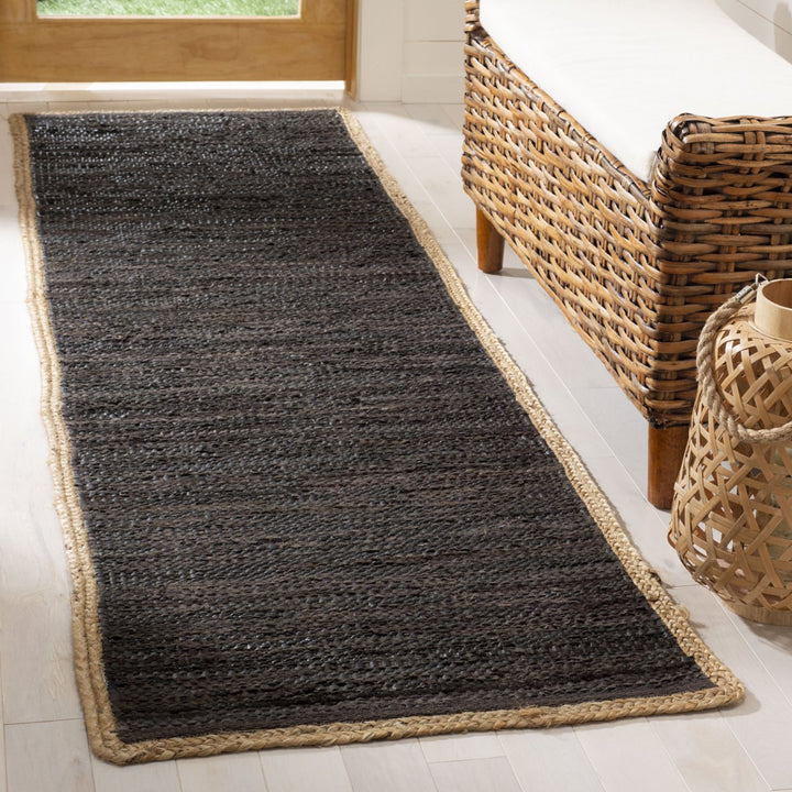 SAFAVIEH Cape Cod CAP901H Chocolate / Natural Rug Image 2