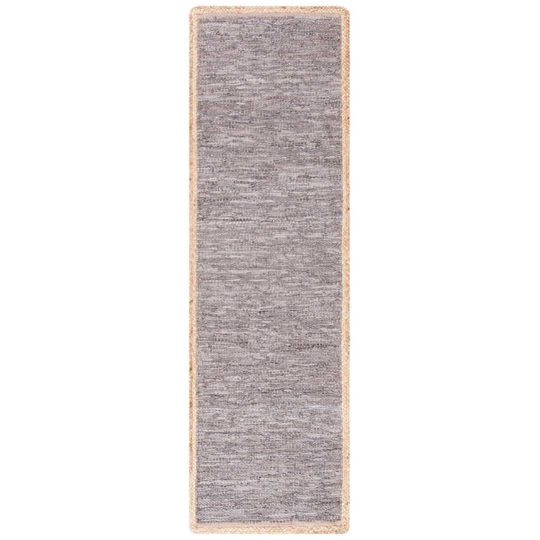 SAFAVIEH Cape Cod CAP901G Light Grey / Natural Rug Image 1