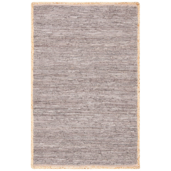 SAFAVIEH Cape Cod CAP901G Light Grey / Natural Rug Image 1