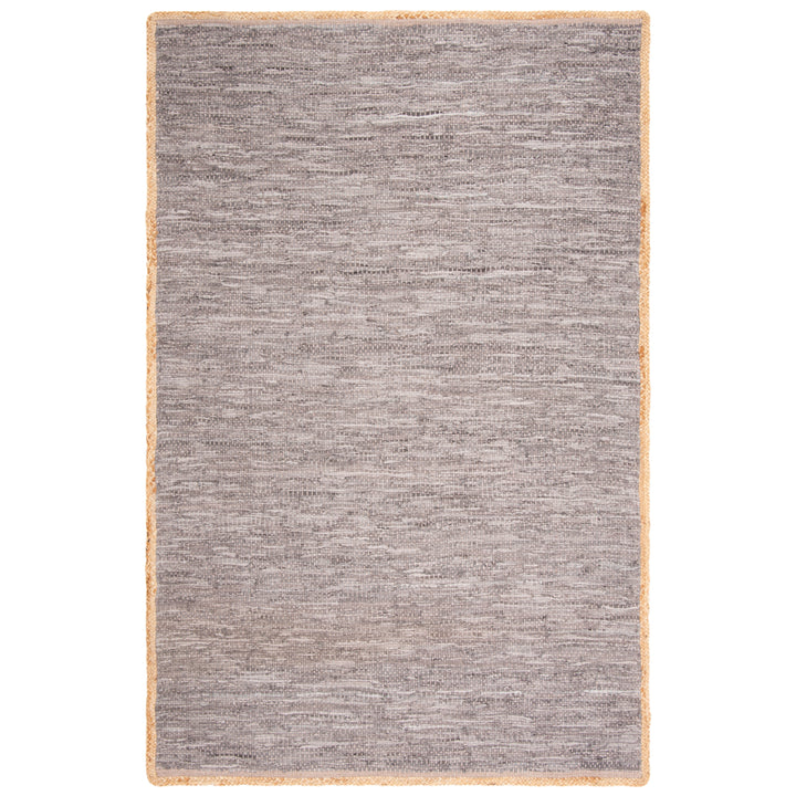 SAFAVIEH Cape Cod CAP901G Light Grey / Natural Rug Image 8