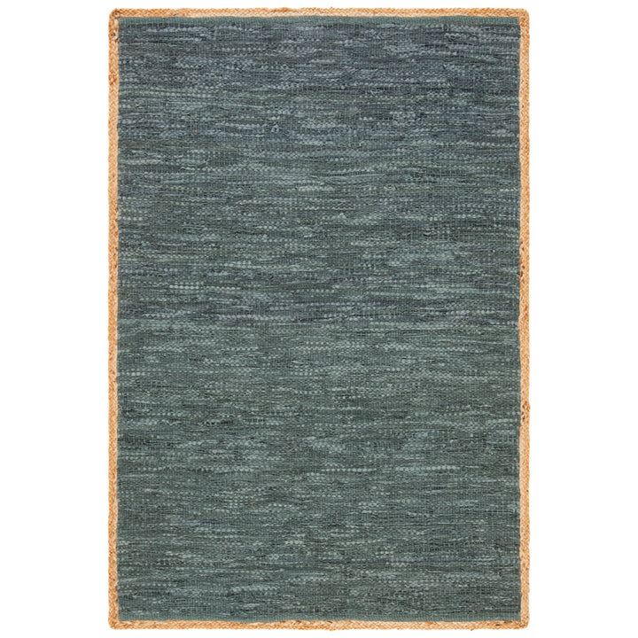 SAFAVIEH Cape Cod CAP901F Handwoven Grey / Natural Rug Image 1