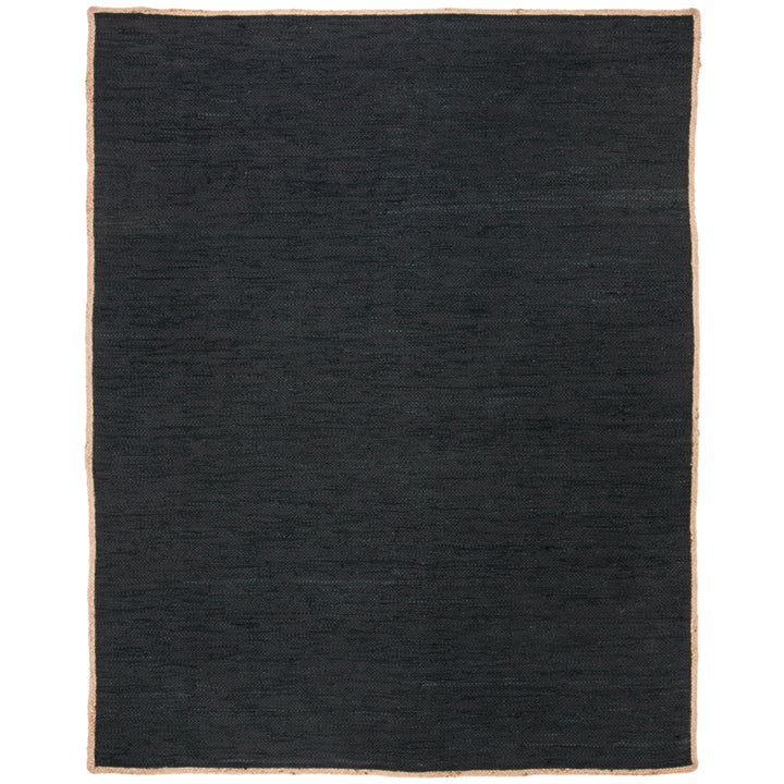 SAFAVIEH Cape Cod CAP901Z Handwoven Black / Natural Rug Image 1