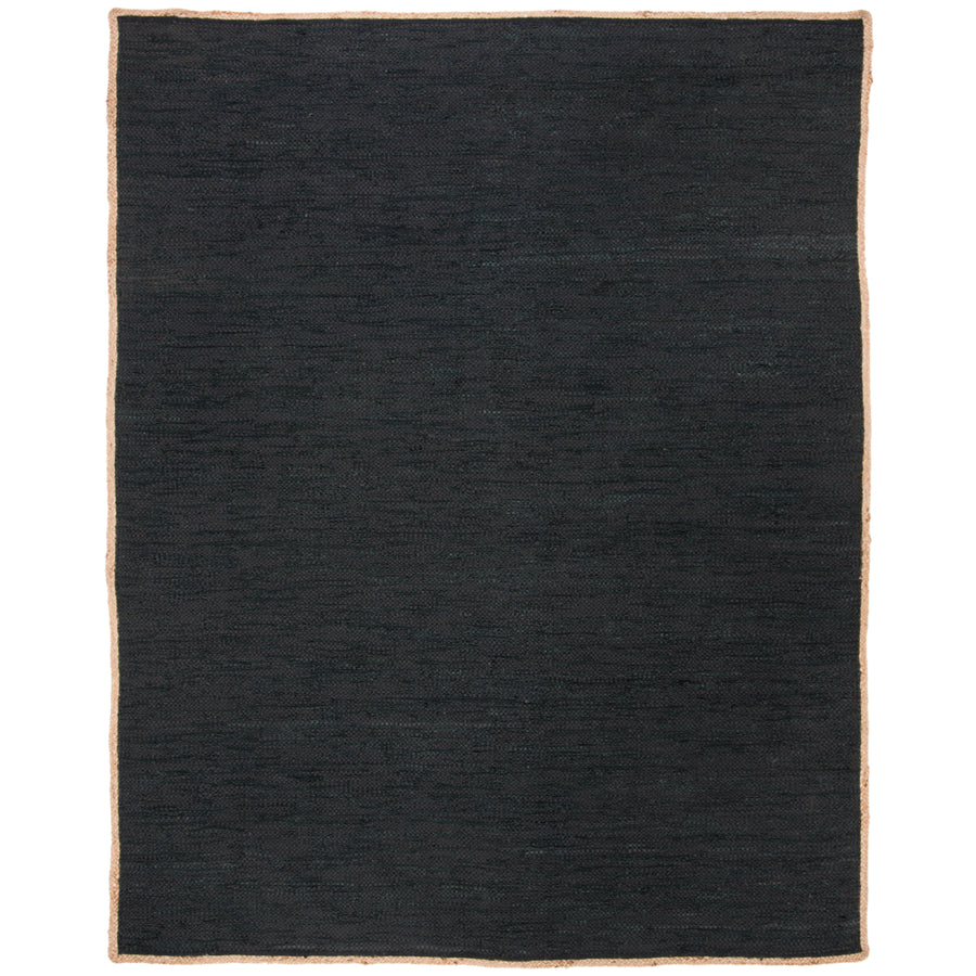 SAFAVIEH Cape Cod CAP901Z Handwoven Black / Natural Rug Image 1