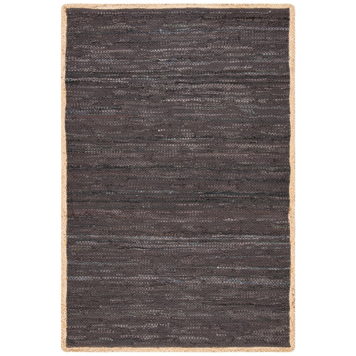 SAFAVIEH Cape Cod CAP901H Chocolate / Natural Rug Image 1