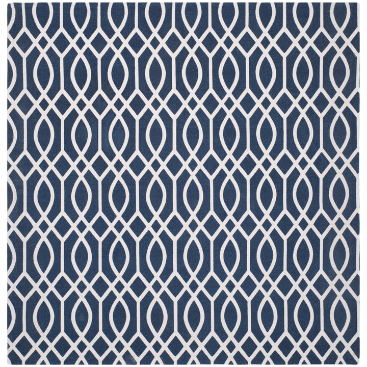 SAFAVIEH Cedar Brook CDR141D Handmade Navy / Ivory Rug Image 6