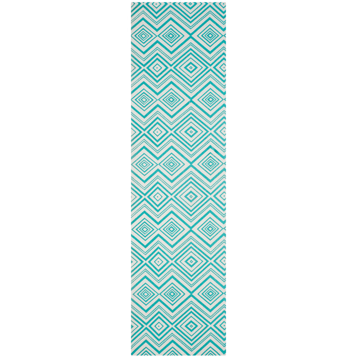 SAFAVIEH Cedar Brook CDR142A Ivory / Light Teal Rug Image 4