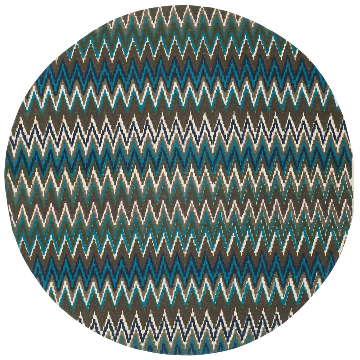 SAFAVIEH Cedar Brook CDR145C Handmade Teal / Blue Rug Image 4