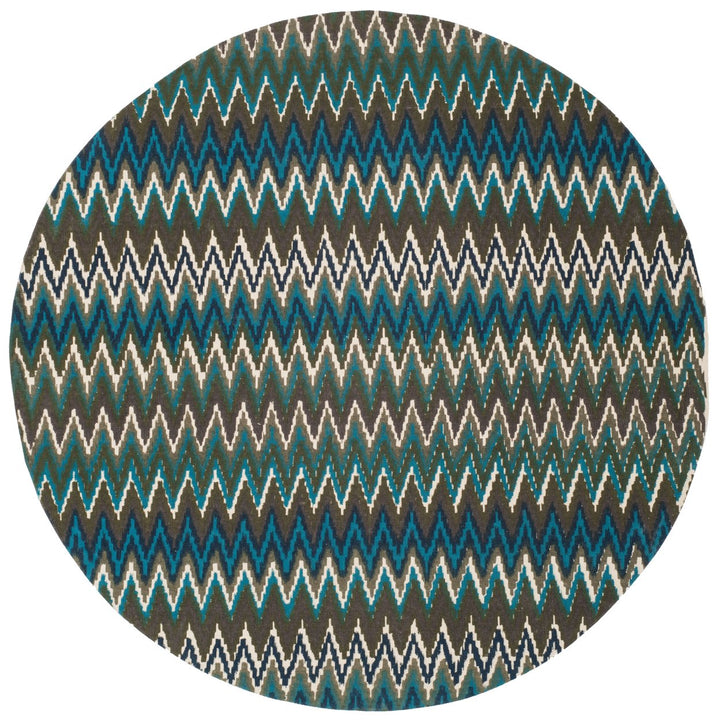 SAFAVIEH Cedar Brook CDR145C Handmade Teal / Blue Rug Image 1