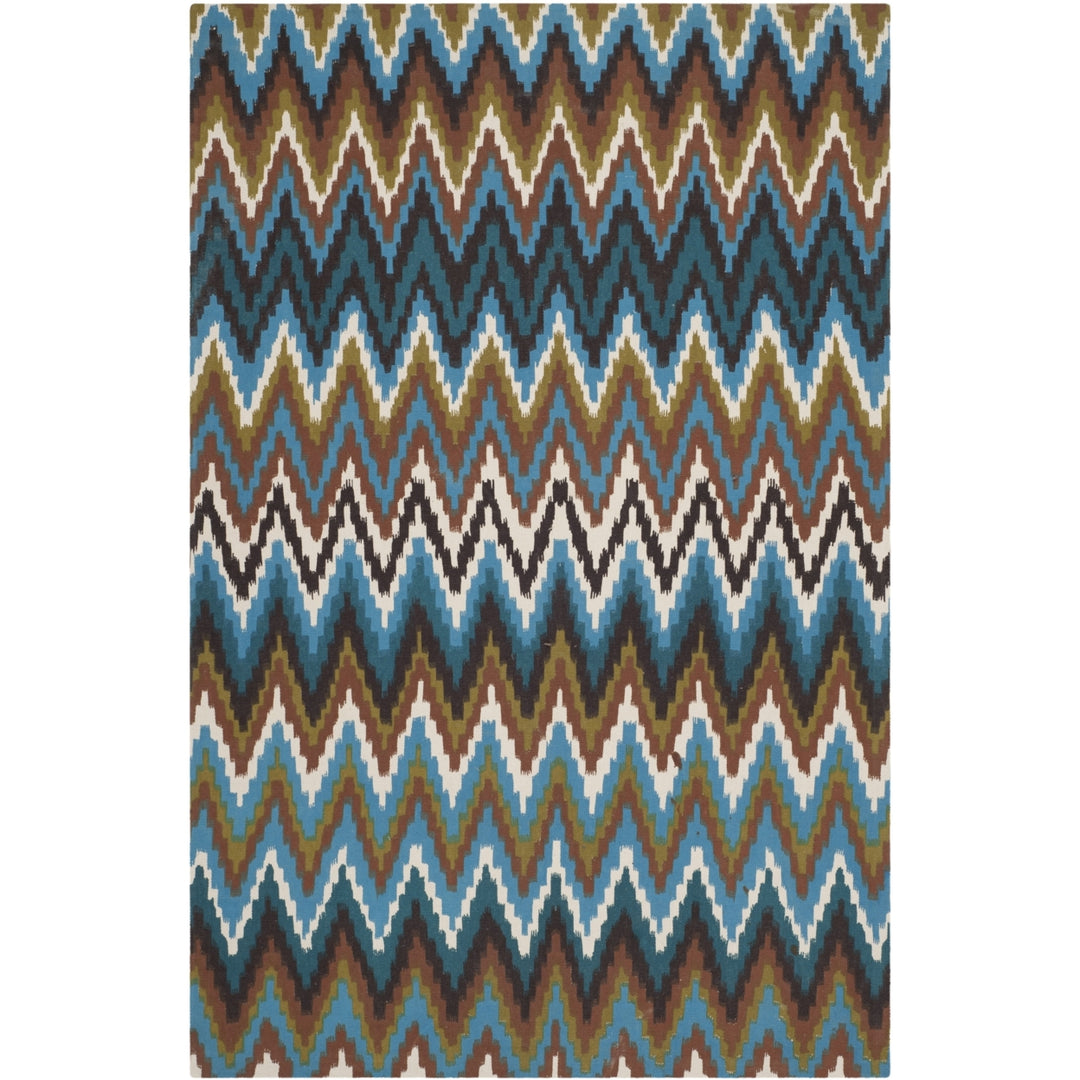 SAFAVIEH CDR145D Cedar Brook Blue / Multi Image 1