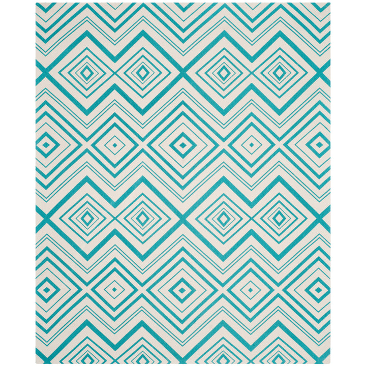 SAFAVIEH Cedar Brook CDR142A Ivory / Light Teal Rug Image 9