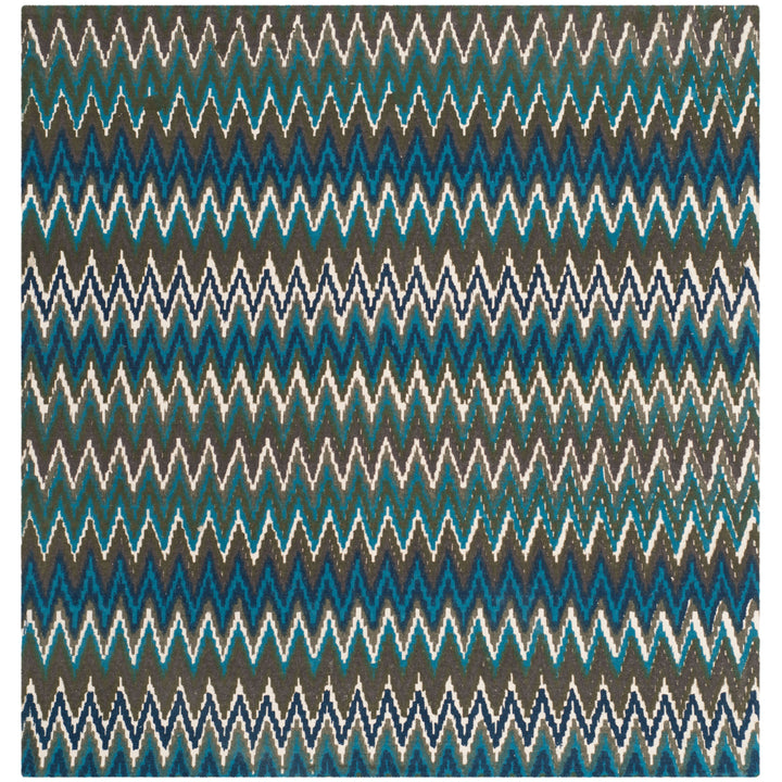 SAFAVIEH Cedar Brook CDR145C Handmade Teal / Blue Rug Image 6