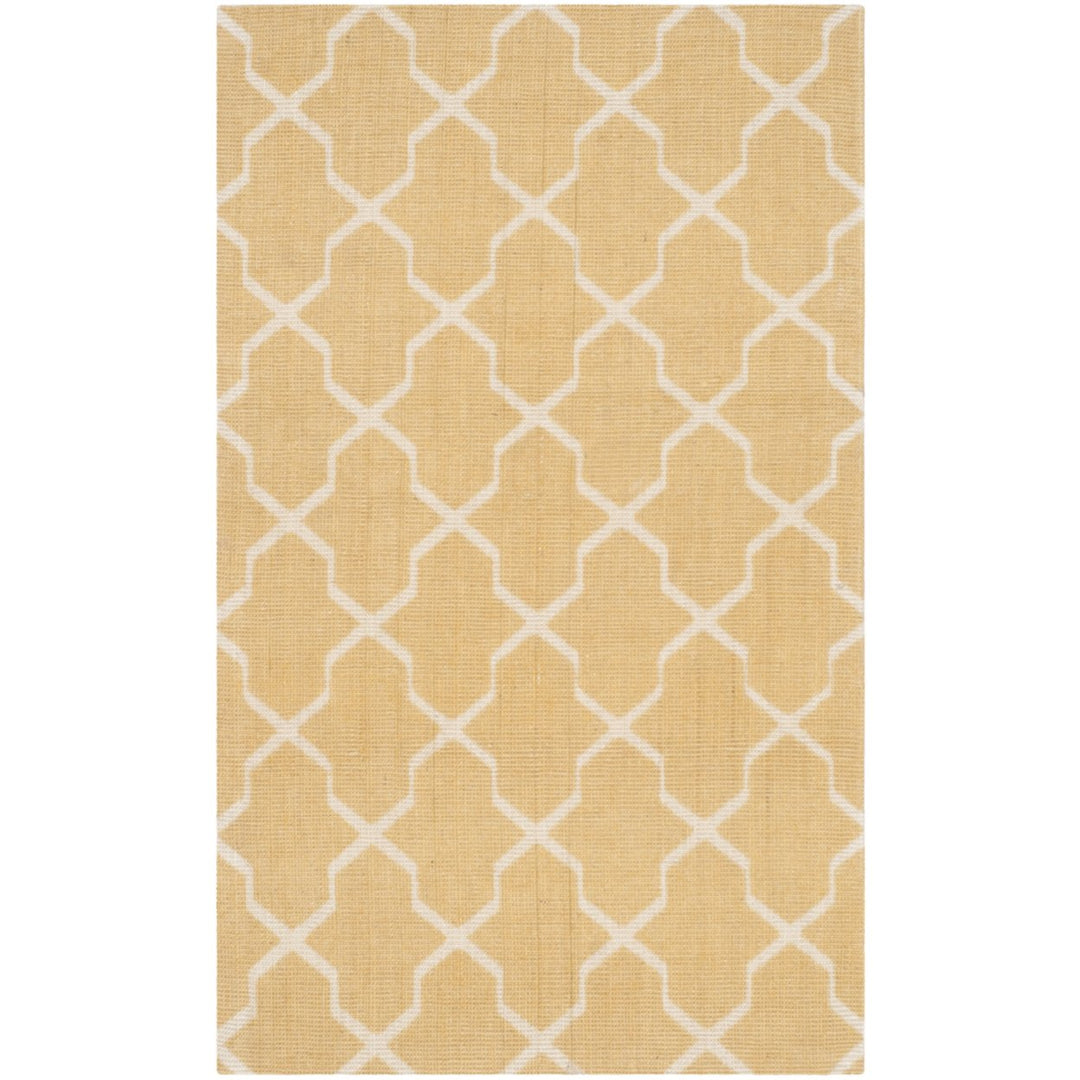 SAFAVIEH Cedar Brook CDR233B Handmade Yellow / Ivory Rug Image 1