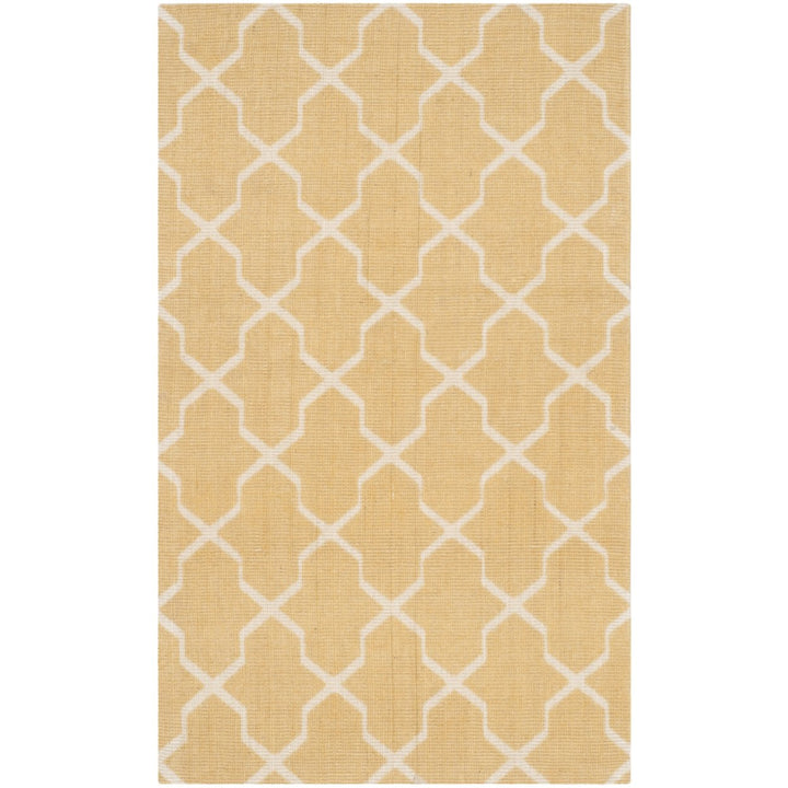 SAFAVIEH Cedar Brook CDR233B Handmade Yellow / Ivory Rug Image 1