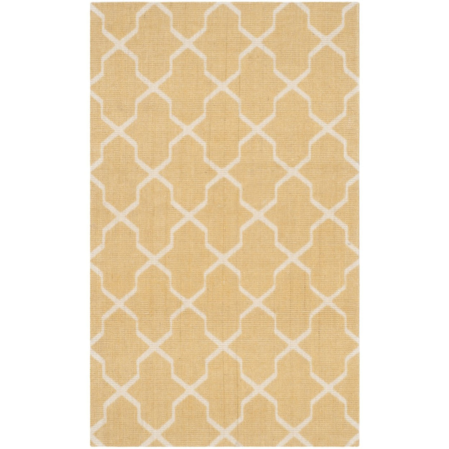 SAFAVIEH Cedar Brook CDR233B Handmade Yellow / Ivory Rug Image 1