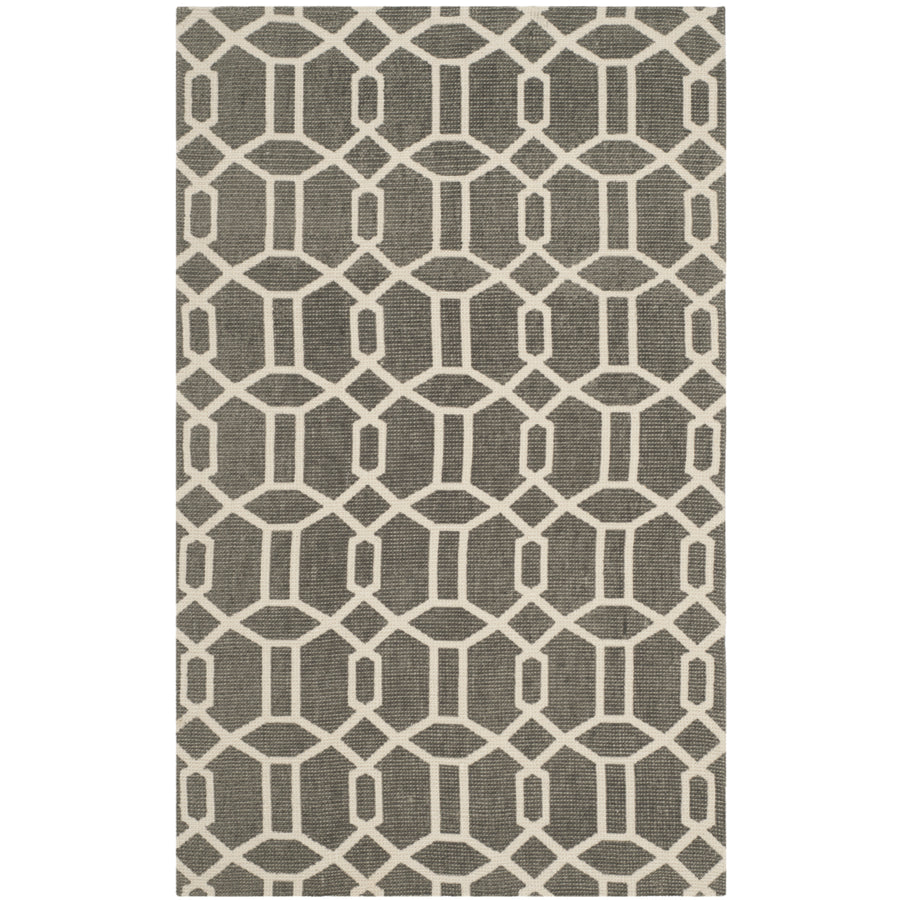 SAFAVIEH Cedar Brook CDR232D Handmade Grey / Ivory Rug Image 1