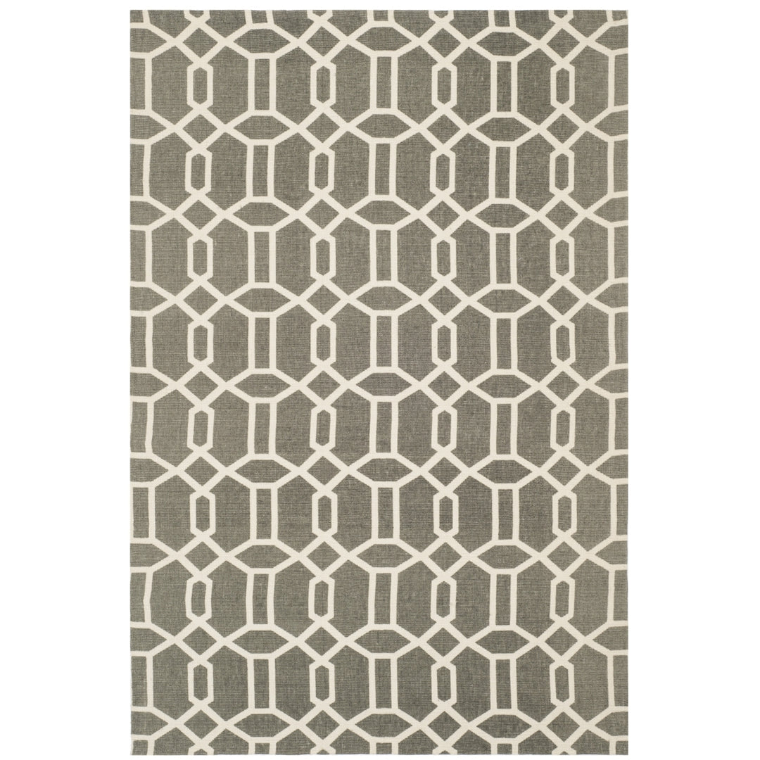 SAFAVIEH Cedar Brook CDR232D Handmade Grey / Ivory Rug Image 3