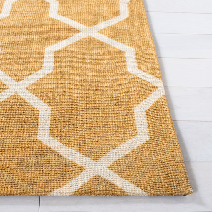 SAFAVIEH Cedar Brook CDR233B Handmade Yellow / Ivory Rug Image 4