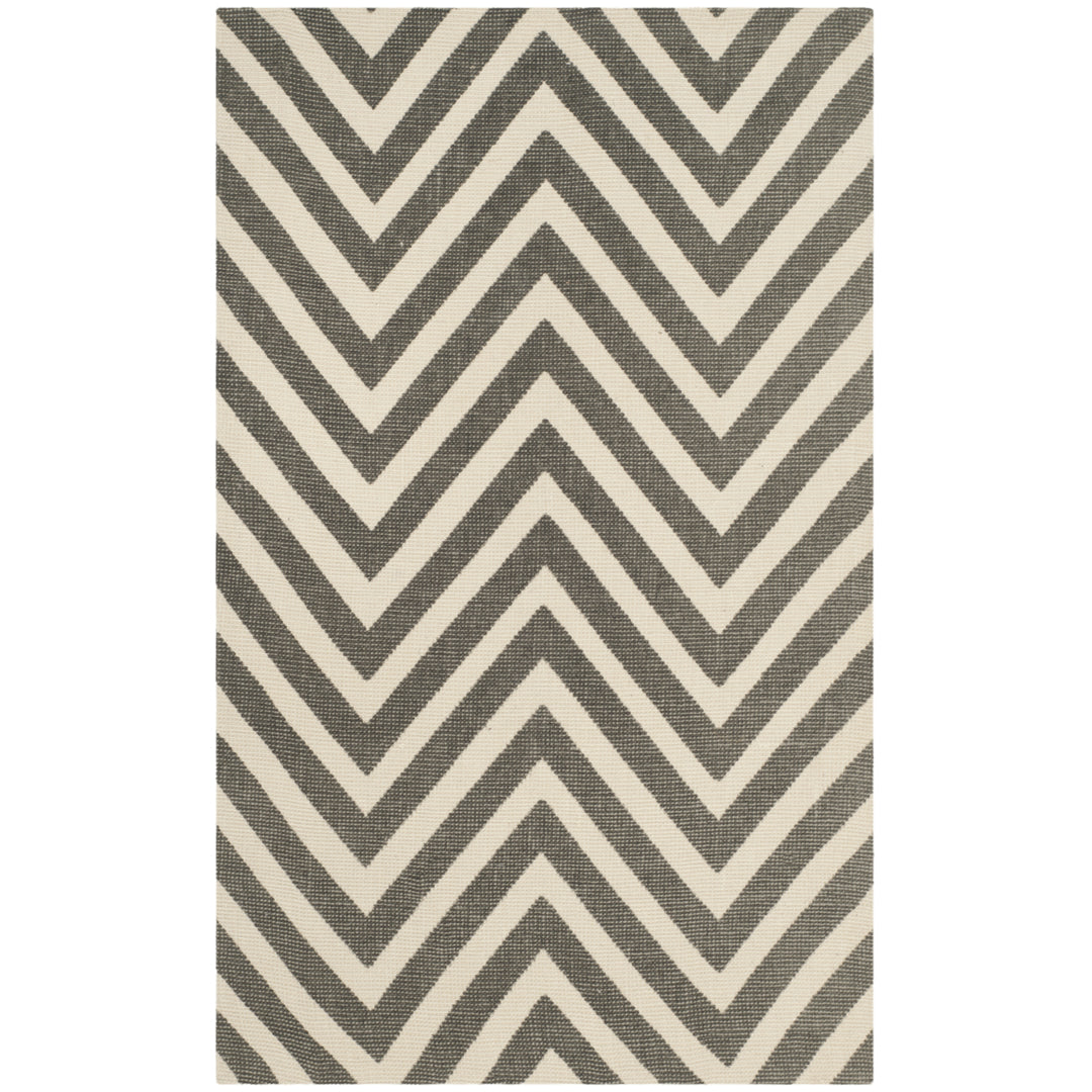 SAFAVIEH Cedar Brook CDR237D Handmade Grey / Ivory Rug Image 4