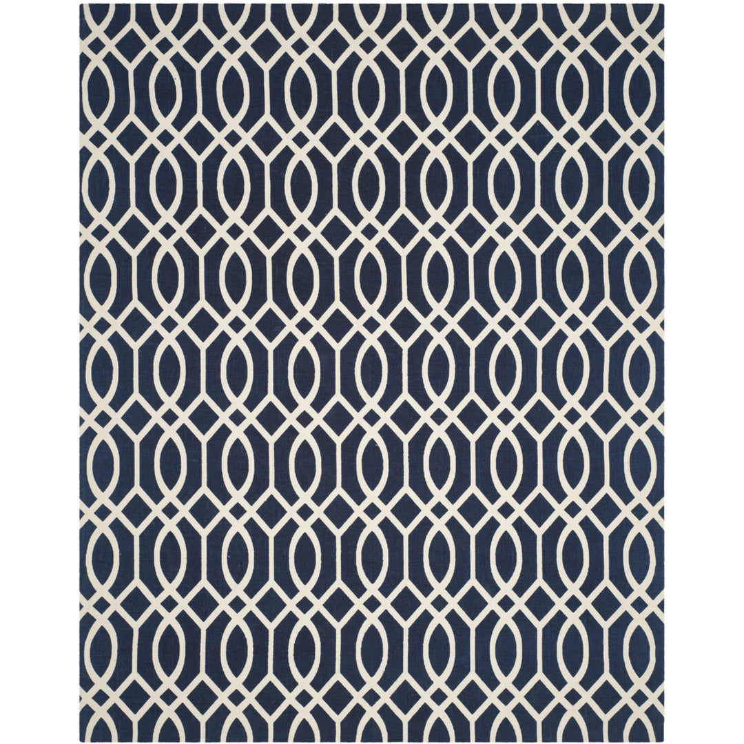 SAFAVIEH Cedar Brook CDR241G Handmade Navy / Ivory Rug Image 6