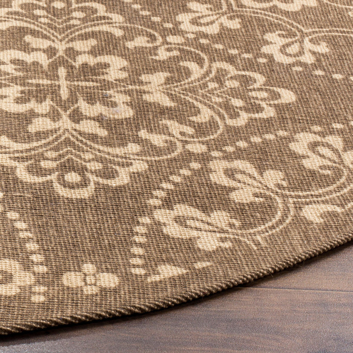 SAFAVIEH Cedar Brook CDR262E Handmade Taupe / Natural Rug Image 8