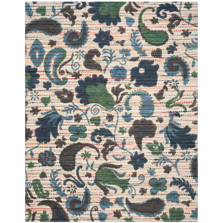 SAFAVIEH Cedar Brook CDR321A Handmade Blue / Multi Rug Image 5