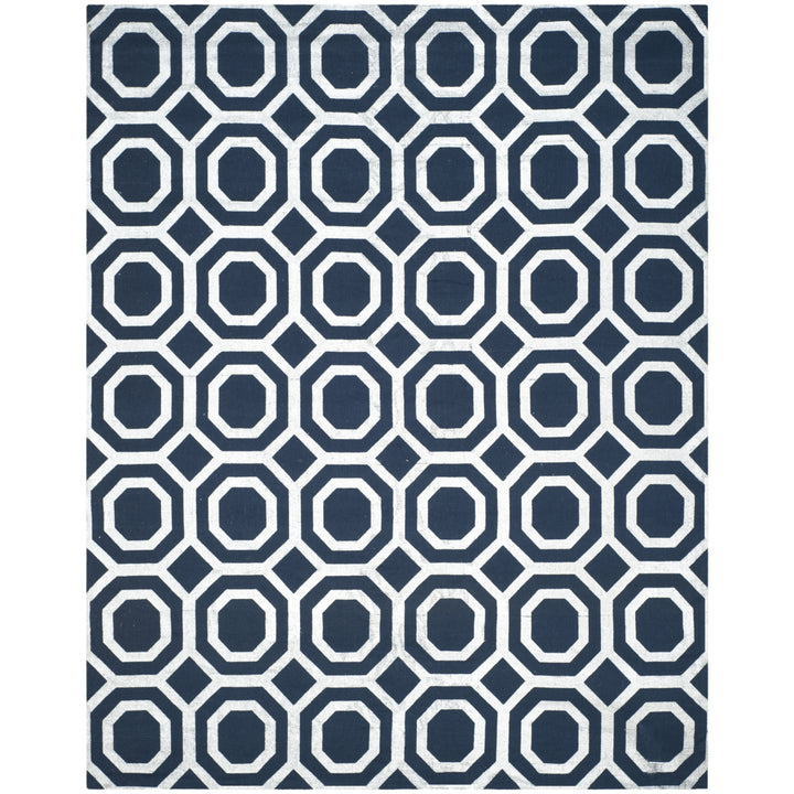 SAFAVIEH Cedar Brook CDR268M Handmade Navy / Silver Rug Image 5