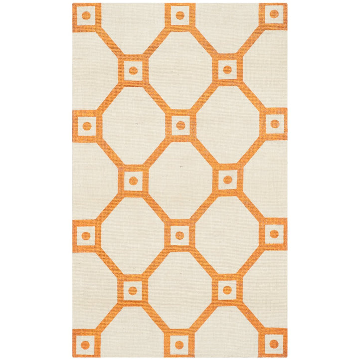 SAFAVIEH Cedar Brook CDR269N Handmade Ivory / Orange Rug Image 1