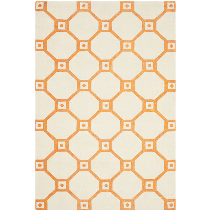 SAFAVIEH Cedar Brook CDR269N Handmade Ivory / Orange Rug Image 3