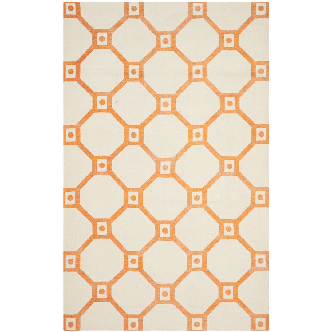 SAFAVIEH Cedar Brook CDR269N Handmade Ivory / Orange Rug Image 4