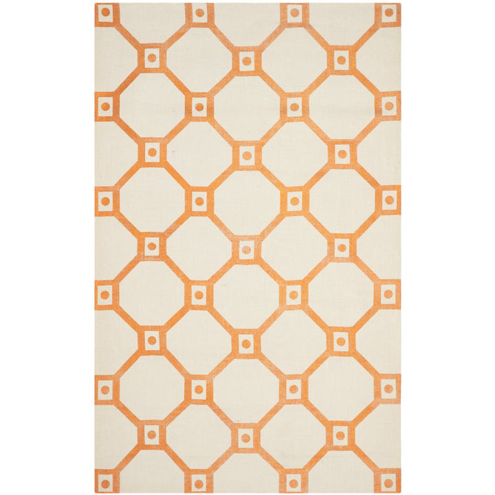 SAFAVIEH Cedar Brook CDR269N Handmade Ivory / Orange Rug Image 1