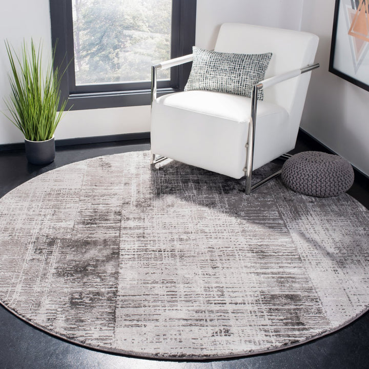 SAFAVIEH Craft CFT874H Grey / Dark Grey Rug Image 2