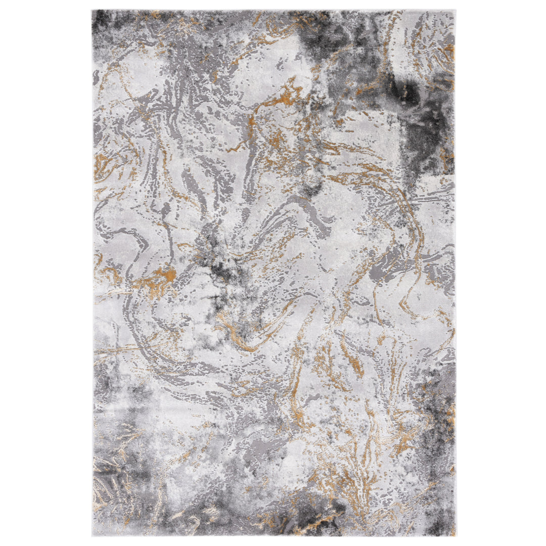 SAFAVIEH Craft Collection CFT864L Grey / Gold Rug Image 1