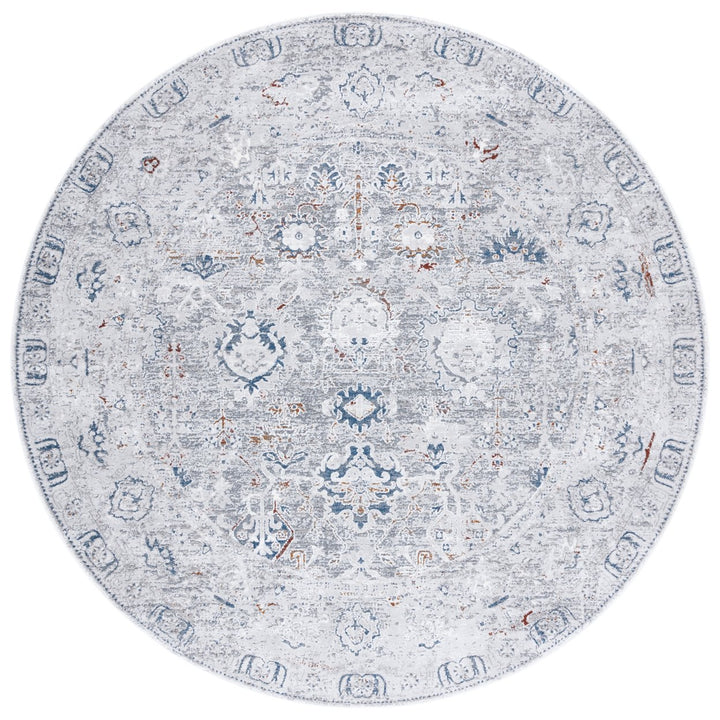 SAFAVIEH Craft Collection CFT927F Grey / Blue Rug Image 1