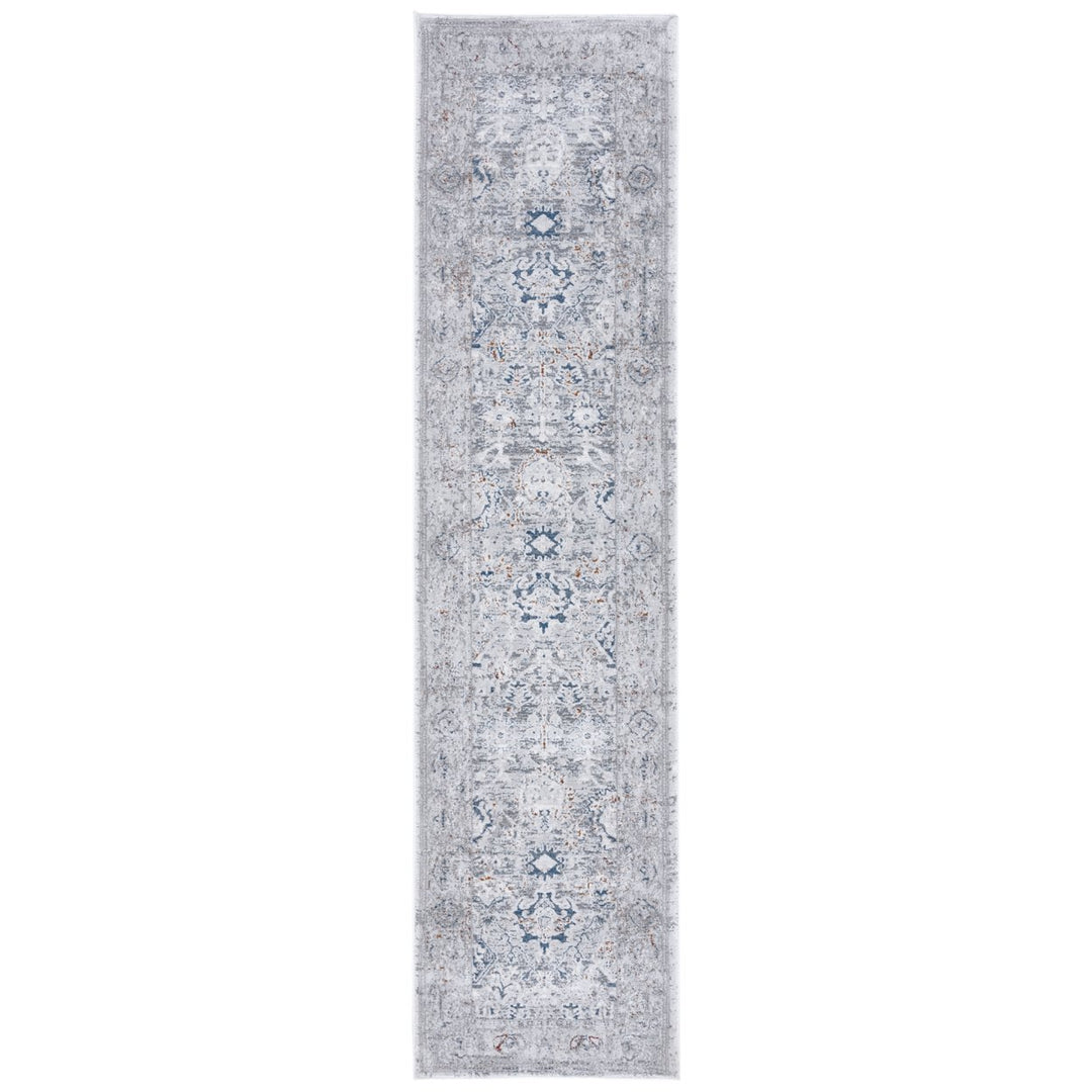 SAFAVIEH Craft Collection CFT927F Grey / Blue Rug Image 1