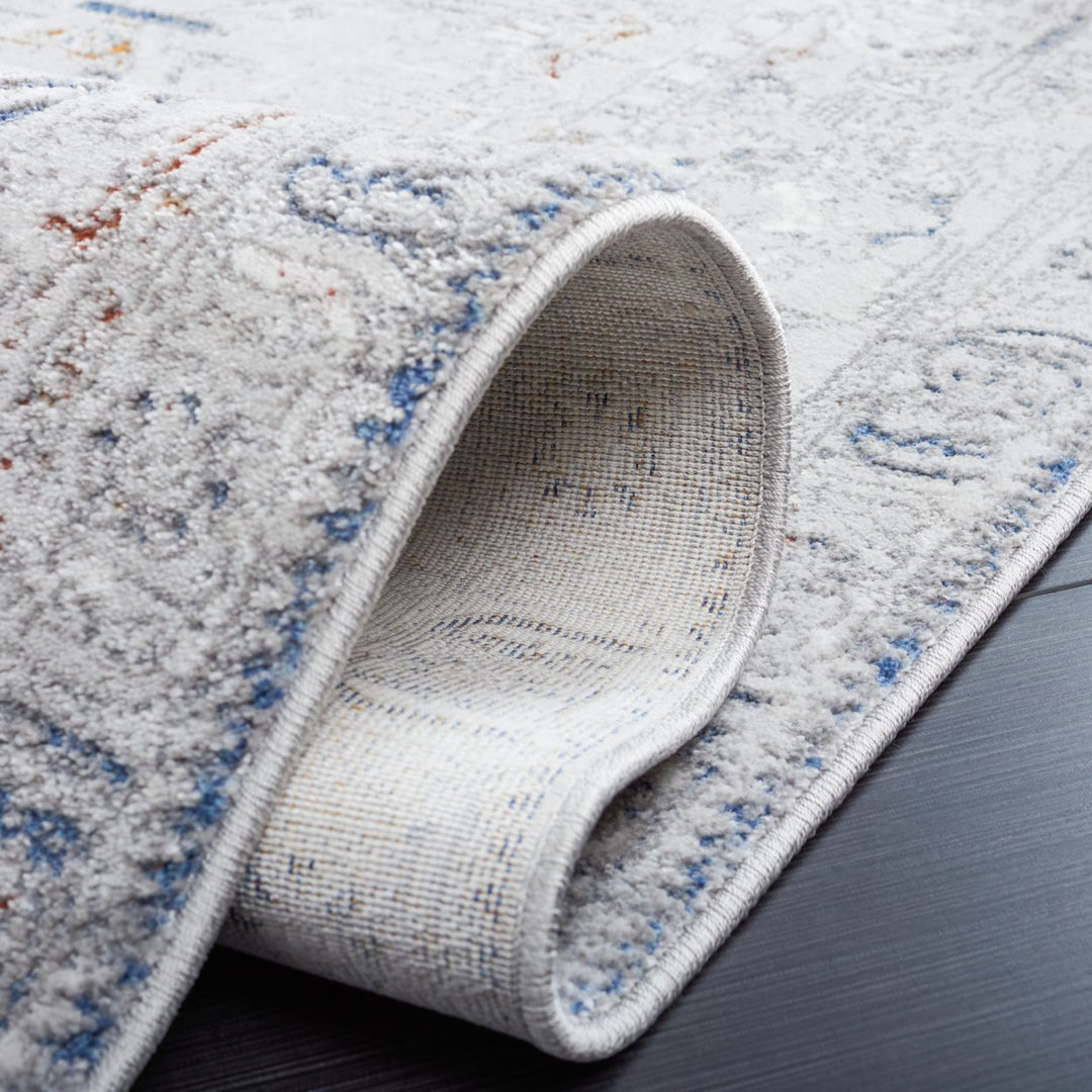 SAFAVIEH Craft Collection CFT927F Grey / Blue Rug Image 9