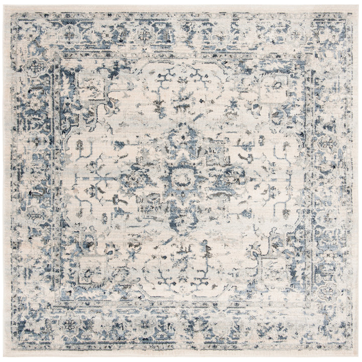 SAFAVIEH CHL411A Charleston Ivory / Navy Image 4