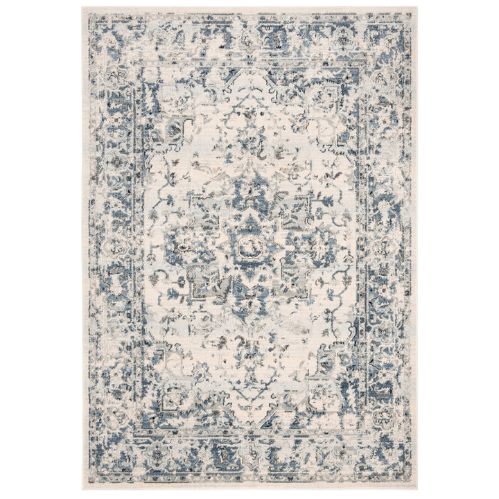 SAFAVIEH CHL411A Charleston Ivory / Navy Image 5