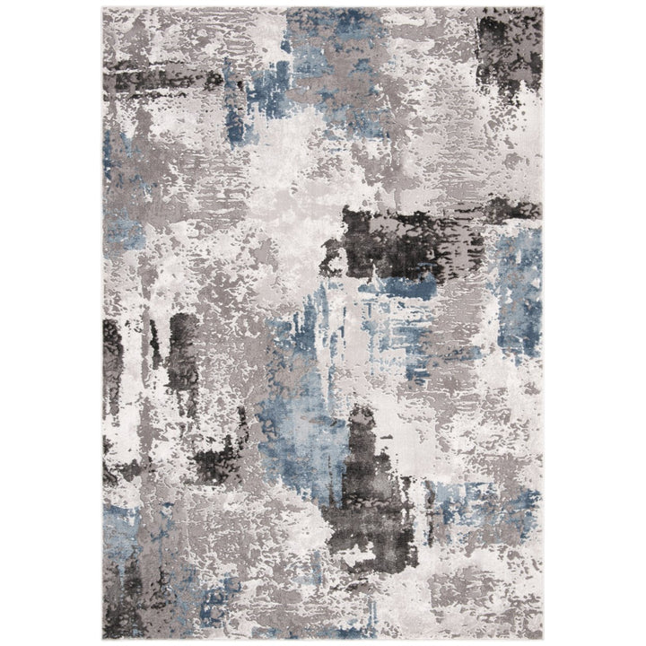 SAFAVIEH Craft Collection CFT820F Grey / Blue Rug Image 1