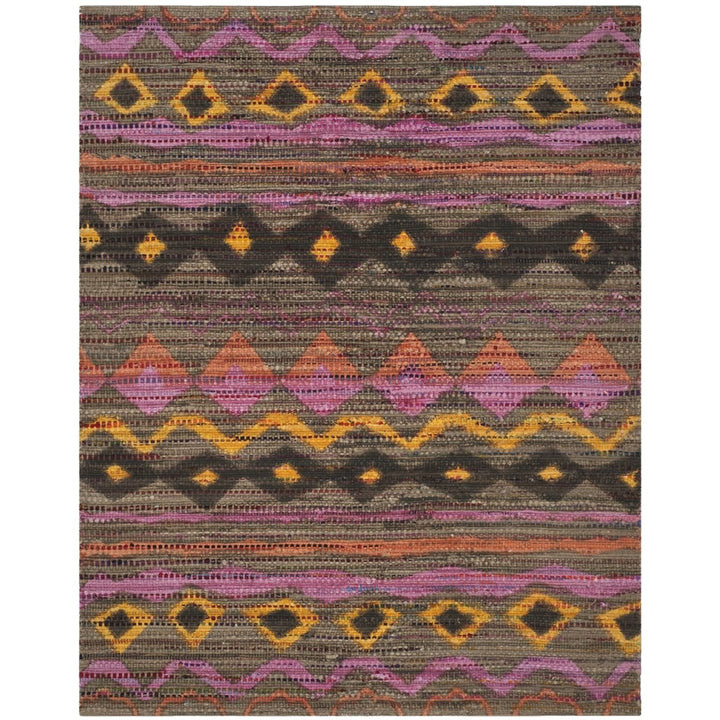 SAFAVIEH Cedar Brook CDR322C Handmade Brown / Multi Rug Image 1