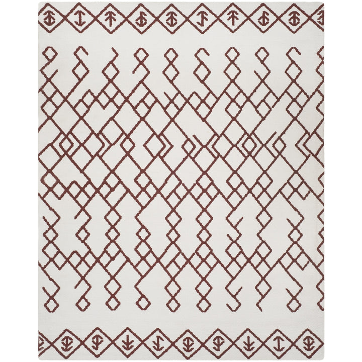 SAFAVIEH Cedar Brook CDR501D Handmade Ivory / Rust Rug Image 1