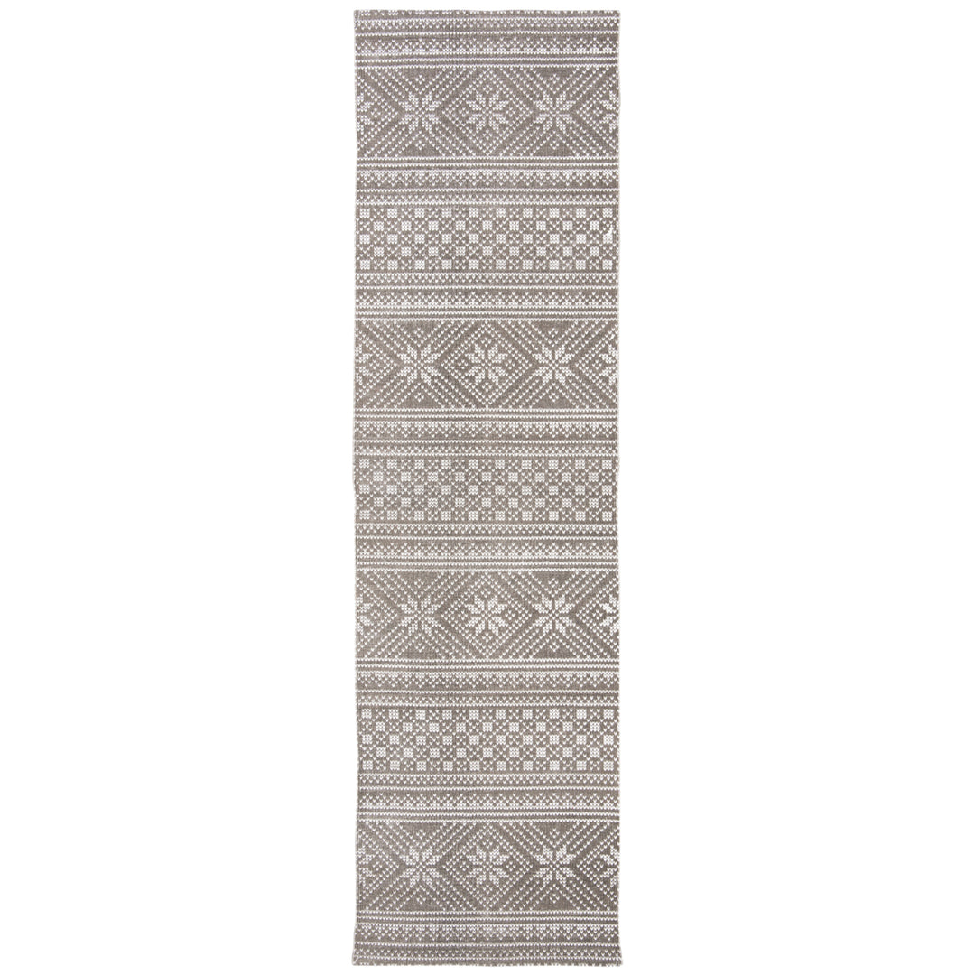 SAFAVIEH Cedar Brook CDR711F Handmade Grey / Ivory Rug Image 3