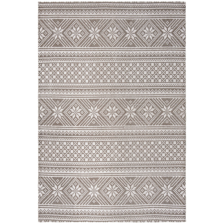 SAFAVIEH Cedar Brook CDR711F Handmade Grey / Ivory Rug Image 7