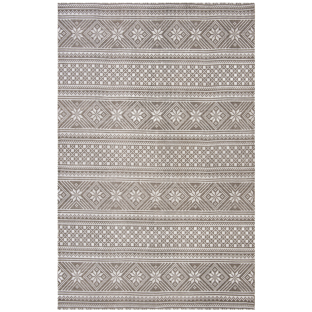 SAFAVIEH Cedar Brook CDR711F Handmade Grey / Ivory Rug Image 8