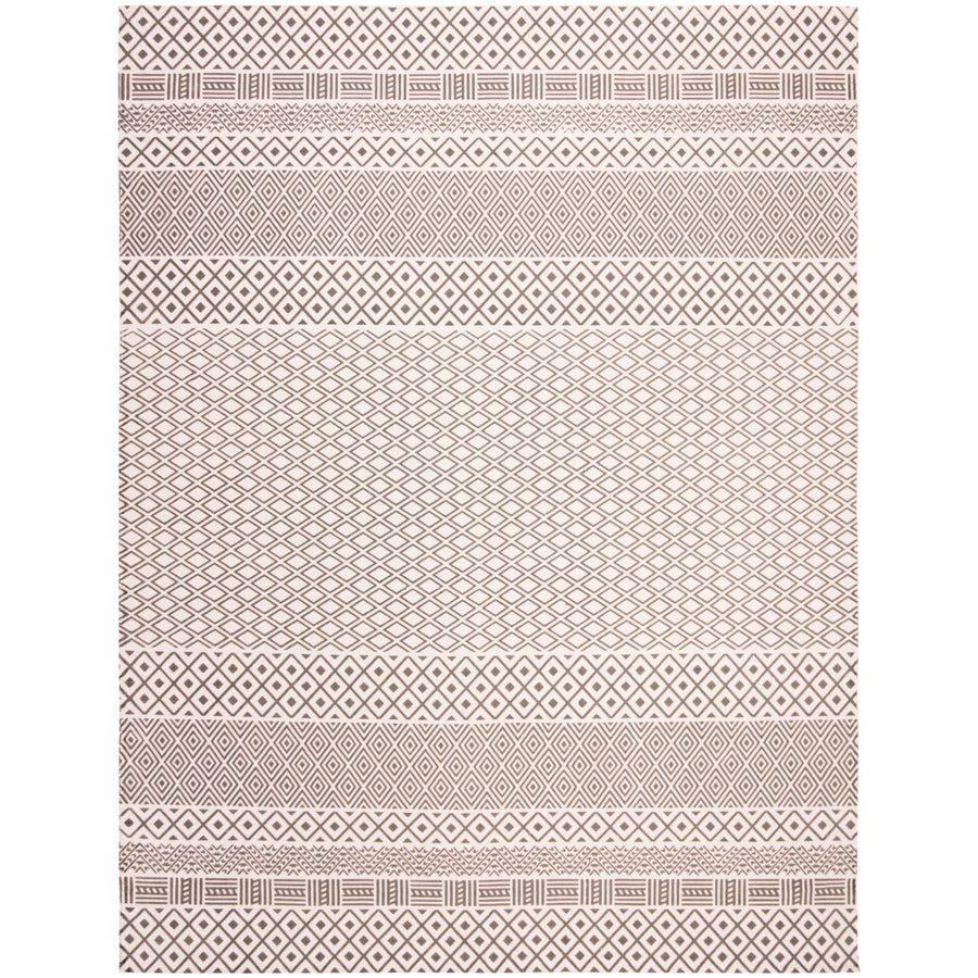 SAFAVIEH Cedar Brook CDR801F Handmade Grey / Ivory Rug Image 1